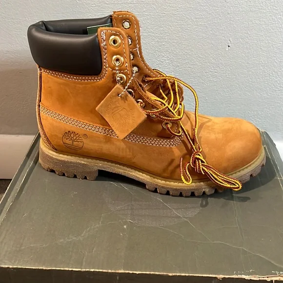 Timberland mens shoes size 7M Black Timberland 6” Waterproof Boots - Size 7M (Fit 8-8.5  main image 2
